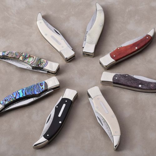 A Starfish array of our pocketknives 